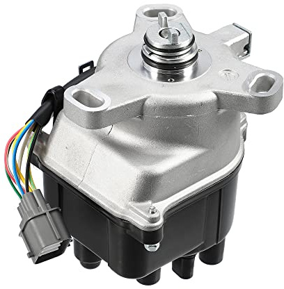 X AUTOHAUX Replacement Ignition Distributor for Honda CR-V 1999 2000 2001 30100-P6T-T01 6082903 TC081 TD-74U TD74U 8 Pin