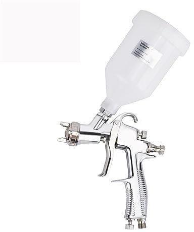 Sprühpistole Spritzpistole Pro Lackierpistole Wasserbasierte Luftspritzpistole Airbrush R500 1,3/1,4/1,5/1,7/2,0 mm Düsen-Lackierpistole(R500 1.5mm)