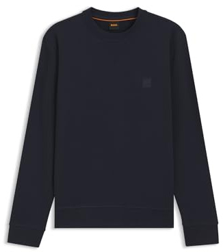 Boss Mens Crew Sweatshirt Navy 4XL