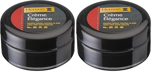 Gerlon Cirage Elégance - Soin du Cuir - Noir (Lot de 2)