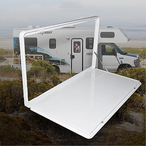 Klappbarer Picknicktisch für Wohnmobile, klappbarer Wandtisch für Wohnmobile, wandmontiertes Klappdesign, Bausatz aus Aluminiumlegierung, problemlose Belastbarkeit 20 kg, perfekt für Wohnmob