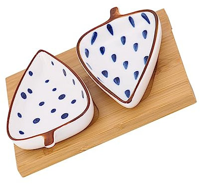 Cabilock Platillo Cerámico Decorativo Para Dulces y Ketchup Multifunción Para Condimentos Unidades Para Cocina