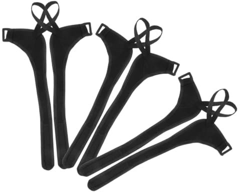 NAMOARLY Adjustable Ski Pole Wrist Straps 3-pair Set Sturdy Walking Cane Replacement Bands for Hiking and Climbing Outdoor Gear for Seniors and Women