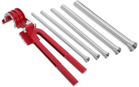 NUOBESTY Piegatubi Portatile Alluminio per Tubi Freno in Rame Alluminio e Acciaio Sottile Tubi e Flessibili per Carburante Curve