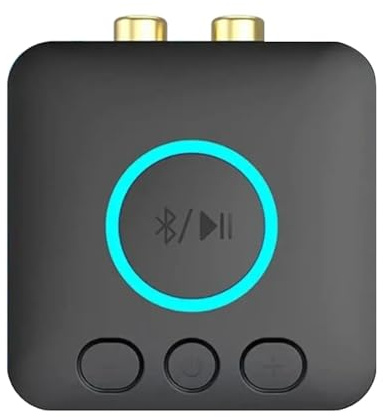 Buhdjfnke Receptor Bluetooth 5.1 una Aux/Amplificador de Audio Antiguo Reproductor de Audio InaláMbrico Calidad de Sonido Sin PéRdidas