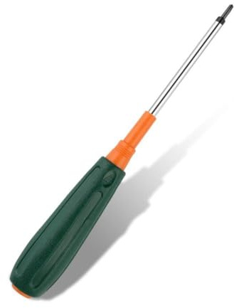 Set di 4 cacciaviti triangolari, punte magnetiche annerite, impugnatura antiscivolo, per riparazioni domestiche da elettricista triangolare da 1,8 mm, 2,0 mm, 2,3 mm, 3,0 mm