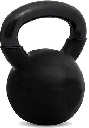 Kettlebells AGYH Schwarz Gusseisen, Männer Und Frauen Krafttraining Kreuz Trainingsgeräte, 2kg/4kg/6kg/8kg/10kg/12kg/14kg/16kg/18kg/20kg/22kg (Size : 18kg/39.6lb)