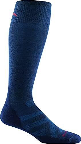 Darn Tough Vermont Men's RFL OTC Ultra-Lightweight Ski and Snowboard Sock (Style 8001) - Eclipse, Large