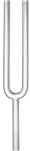 Sonic Energy Kristall Stimmgabel, Ton F4 (CTF440F20) | Ca. 349,23 Hz, Ton F4, Herzchakra, 38 cm lang, 20 mm Durchmesser, 400 g, Edelstein (Quarz)