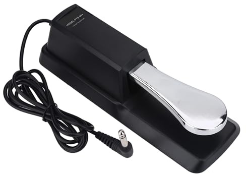 Sustain-Pedal für Pianos Sustain-Pedal für Pianos Piano-Fußpedal mit Polaritätsschalter Digitalpiano-Dämpfer-Zubehör für Elektronische Flanger-Pianos