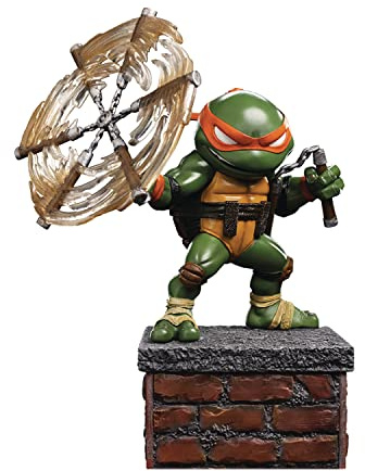 Iron Studios San Diego Comic-Con 2023 Teenage Mutant Ninja Turtles: Michelangelo (Ver. 2) PX Minico Figur