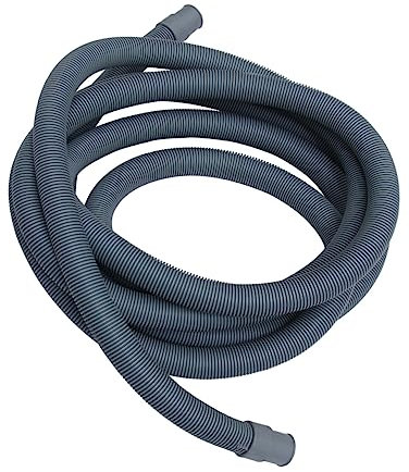Healvian Tubo di scarico universale, 4 m, per lavatrice, resistente ad alta pressione, flessibile, facile installazione, materiale durevole, adatto per riparazioni e estensioni