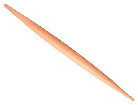 Garneck Wooden Rolling Pin 47cm Dough Pastry Roller for Baking Kitchen Utensil Non-Stick for Home Cooking and Restaurant Use