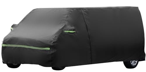 Auto Abdeckung für VW T5 T6, Auto Sommer Sonnenschutz Abdeckung Wasserdicht Staubdicht Sonnenschutz Wetterfest UV-beständig