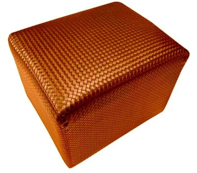 Schminkhocker aus Samt mit Stauraum, Ottomane für Wohnzimmer, Schlafzimmer, Eingangsbereich, Shop, Lounge, stilvolle Fußstütze, Sitz-Pouf, Sitzbank, Ottomane für Make-up-Tisch, bequem, gepolstert,