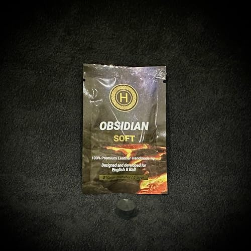 8 Ball Direct Horo Obsidian Pool-/Billard-Spielspitze, 10 mm (weich)