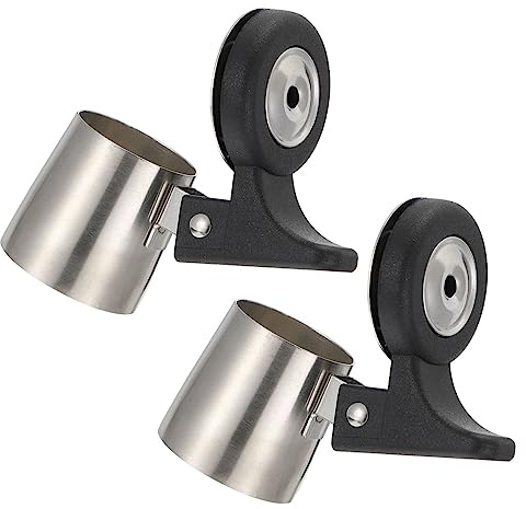 Alipis 2pcs Whistling Kettle Flute Stainless Steel Kettle Accessories Stainless Steel Flute for Camping Home Use