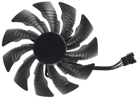 DEKKRYNFV Ventilateur de refroidissement à 4 broches 95 mm Pièce de rechange pour carte graphique 1080 1080TI Gestion du ventilateur Accessoires informatiques Carte graphique