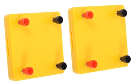 TOYANDONA 2piezas Kit De Exploración Electrónica para Experimentos Científicos Placa De De Plástico Juguete Educativo De Física para Aprender Circuitos Eléctricos y Actividades