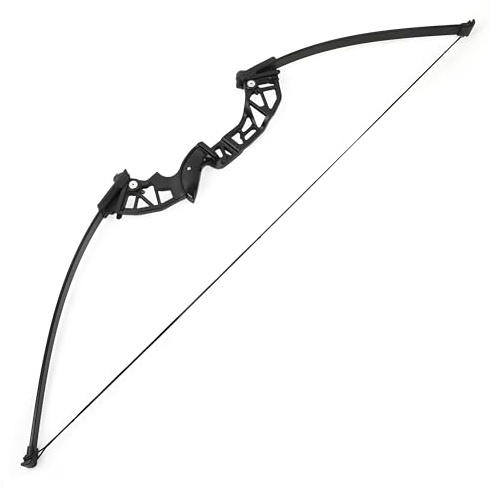 surwolf Regolabile 30-53 lb Arco lungo diviso Takedown Tiro con l'arco Set di archi ricurvi Arco ricurvo tradizionale Arco da caccia per tiro con l'arco (2#-arco)