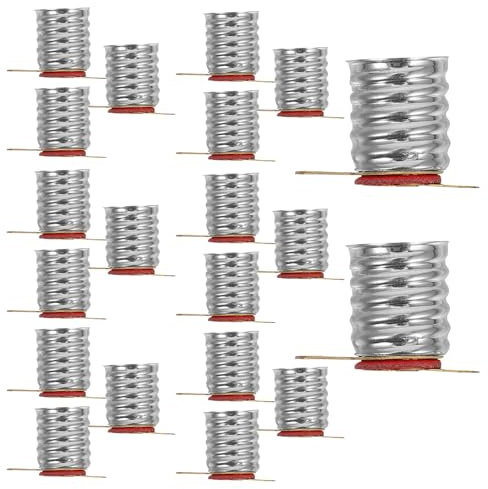 BAZEITFLOW 20 pièces Support pour Ampoule LED à Vis Mini Douille Compacte pour Expérience Étudiante et Éclairage Polyvalent Installation Facile Lot de Accessoire Circuit Électrique