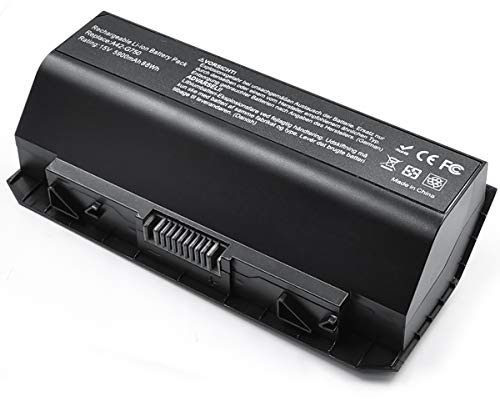 ANTIEE 88Wh New G750 Laptop Batterie pour ASUS (ROG) G750 G750J G750JH | G750JM G750JS G750JW G750JX G750JZ G750Y47JX-BL G750JZ-T4044H A42-G750 Series Netbook battery 15V 5900mAh/8-Cell