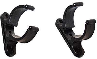 Unbekannt 2pcs Angelruten Bootshaken Halter Paddelhalter für 38MM 1-1/2 ''Diameter Polrohr