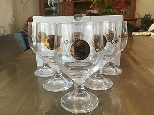 Lot de 6 verres a biere Charles quint keizer karel 25cl neuf
