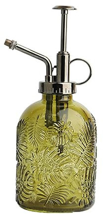 CAXUSD Glass Watering Can for Plants Garden Sprayer Pump Spray Bottle for Indoor Flowers and Herbs Portable Mist Sprayer for Gardening