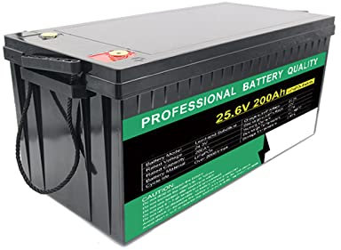 TGHY Batería de Ciclo Profundo LiFePO4 51,2 V 50 Ah batería Recargable de fosfato de Hierro y Litio batería de 2000 ciclos para RV Camping batería Solar doméstica,50ah