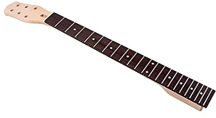 Saddgo E-Gitarrenhals 6 Saiten Hals Ahornholz Gitarrenhals 22 Bünde Lack Gitarrenhals für E-Gitarre