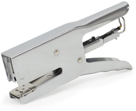 WAYTEX 931553 - Pinza grapadora de metal para grapas 24/6 y 26/6 (cromo)
