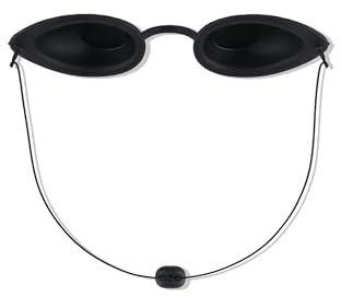 Nevoluxer Occhiali Solarium – Occhiali di protezione UV & infrarossi per cliniche e strumenti di bellezza – Occhiale per la terapia a LED UV a infrarossi