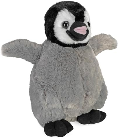 Wild Republic 22477 Playful Penguin Cuddlekins, Verspielter Pinguin, 30 cm, Black and White