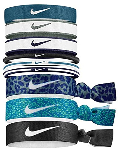 Nike Mixed Hairbands Bandana, 8 Stück, Marineblau bis Mitternacht, für Erwachsene, Unisex, Marineblau (blau), Einheitsgröße