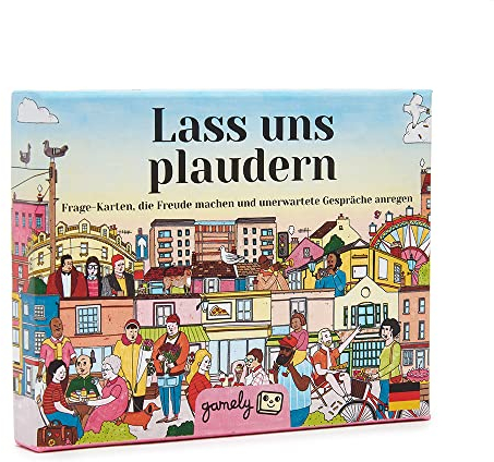 Gamely Lass Uns plaudern: 300+ Fragen, die lustige, tiefgreifende und unvergessliche Gespräche anregen. Ideal für Paare, Familien und Freunde.