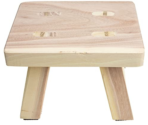 Yardwe Kleiner Hocker für Kinder Praktischer Tritthocker mit Komfortablem Design für Haushalt und Kinderzimmer Leicht zu Tragen und Verstauen