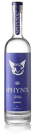 SPHYNX® Tequila Blanco | 70cl | 100% Blue Agave | Authentic methods produce the smoothest Tequila Blanco you'll ever taste | Pour over ice and sip |