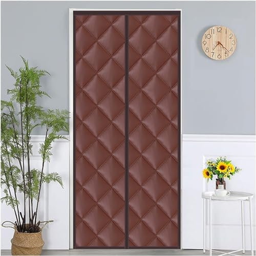 HUHJYUGE Thermo Türvorhang 150x230cm, Thermovorhang Gegen Kälte und Hitze, Türvorhang Isolierend Kälteschutz Thermo, Halten Sie Ihr Zimmer Warm, für Schlafzimmer Wohnzimmer Geschäft