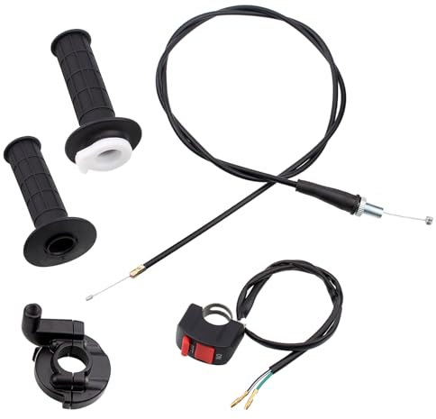 Mango de acelerador giratorio para bicicleta eléctrica, universal, para motocicleta de 50 cc, 90 cc, 110 cc, 125 cc, 140 cc, 150 cc, 200 cc, 250 cc, Dirt Mini Pocket Bike ATV Quad Scooter
