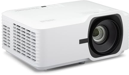 ViewSonic LS630W 4500 Lumens WXGA Laser Projector, Maintenance-Free for Smooth Office Productivity, 1.3x Optical Zoom, H/V Keystone, and 360-Degree Projection for Easy Setup, USB, and HDMI Inputs