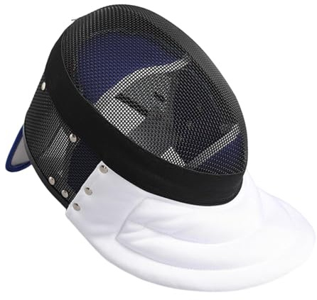 Baoblaze Maschera da Scherma, Maschera da Spada, Accessori Professionali, Copertura di Protezione, Attrezzatura Universale Traspirante e Portatile, M