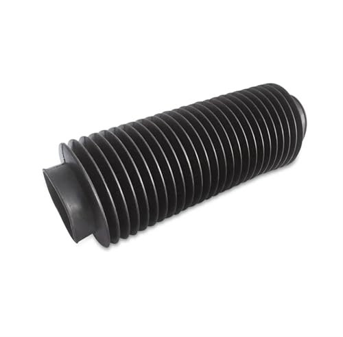 WOLWES 1PC Maschinen Schwarz Gummi Flexibilität Well Hülse Faltenbalg 30mm 40mm 50mm 70mm 80mm 100mm innen Durchmesser Siegel(80mm ID)