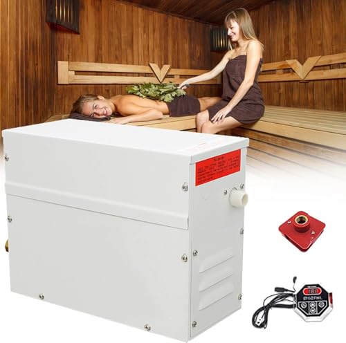Generatore di vapore 4,5 KW per casa, SPA, bagno, controller programmabile per doccia a vapore, ideale per sauna e docce a vapore