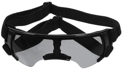 YARNOW Sonnenbrille und Schutz vor Sonne Hunde mit UV Schutz und Eva Material Stylische und Chic für Kleine Hunde Outdoorbrille zum Autofahren