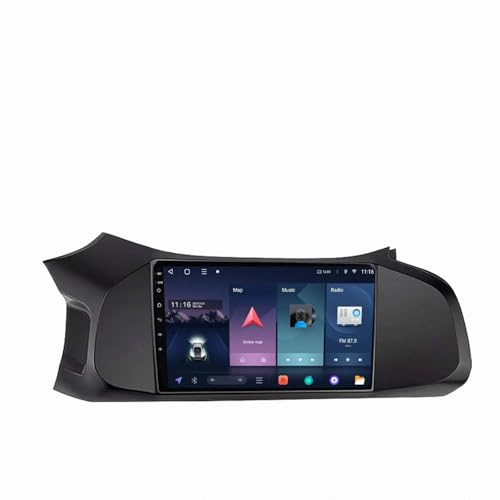 Touchscreen Car Radio for Chevrolet Onix 2012-2019 Car Audio Receivers, Hd Display, Portable Live Navigation, Music Video Player, Bluetooth Fm Radio, 4 Core 1G+16G