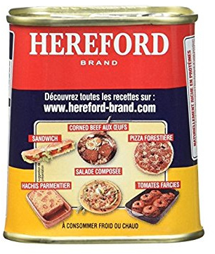 Hereford Corned-Beef 200 g - Lot de 6