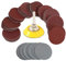 100pcs 2 Inch Sanding Discs Pad 80-3000 Grit Sandpapers with 1/4 Drill Attachment Hook and Loop Backing Pad for Angle Grinder Rotary Tools