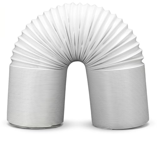 Universal Air Conditioner Exhaust Hose, 5.9inch Diameter Thread Vent Hose for Portable Air Conditioner Duct Extension Kit, Exhaust Vent Hose for Whynter Delonghi (Clockwise Thread,Length 2m)