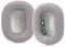 Sinowo Verbesserte Ohrpolster für Apple AirPods Max Kopfhörer, Netzgewebe, Ersatz-Ohrpolster mit Memory-Schaum und Magnet, näher am Original (Silber)